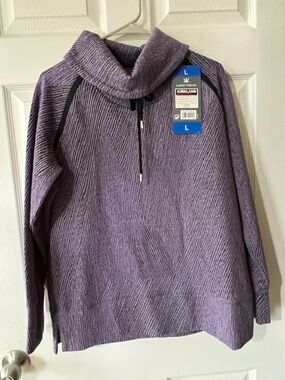Kirkland Signature women’s  Purple Pullover Sweater - Large nwt